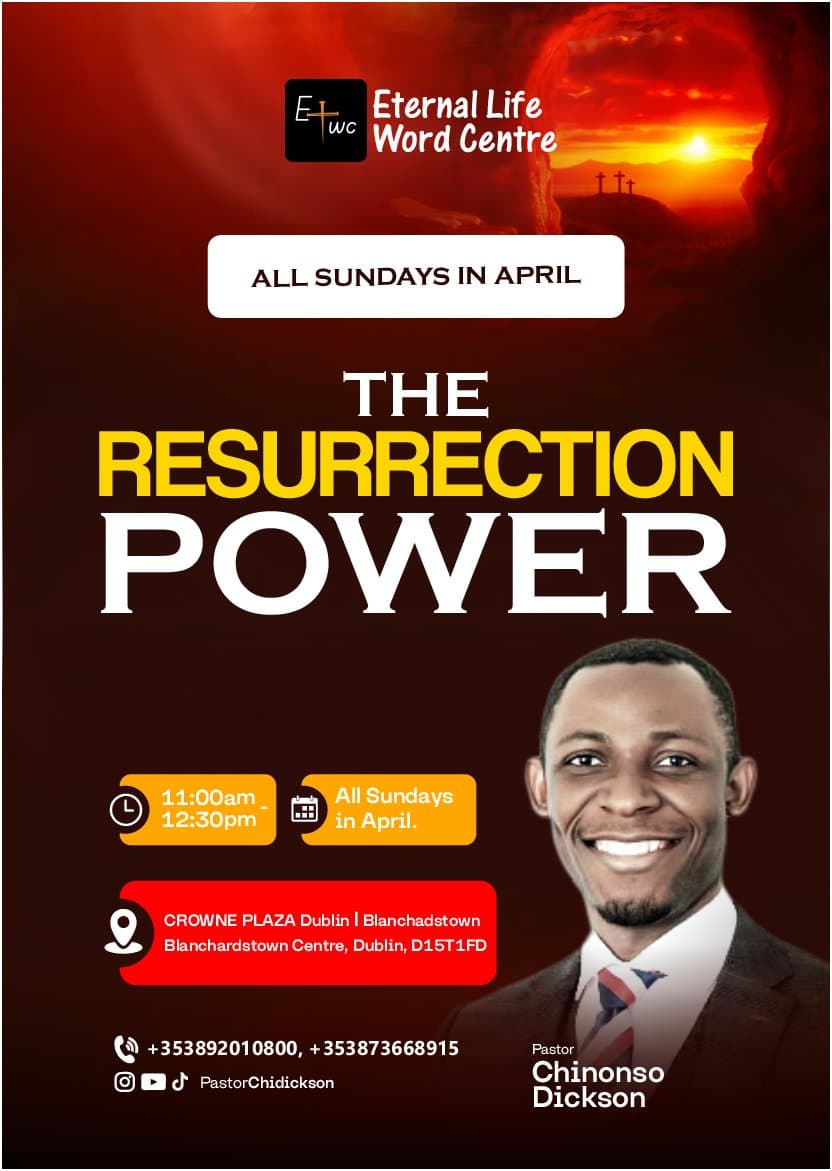 The Resurrection Power - All Sundays in April 2026