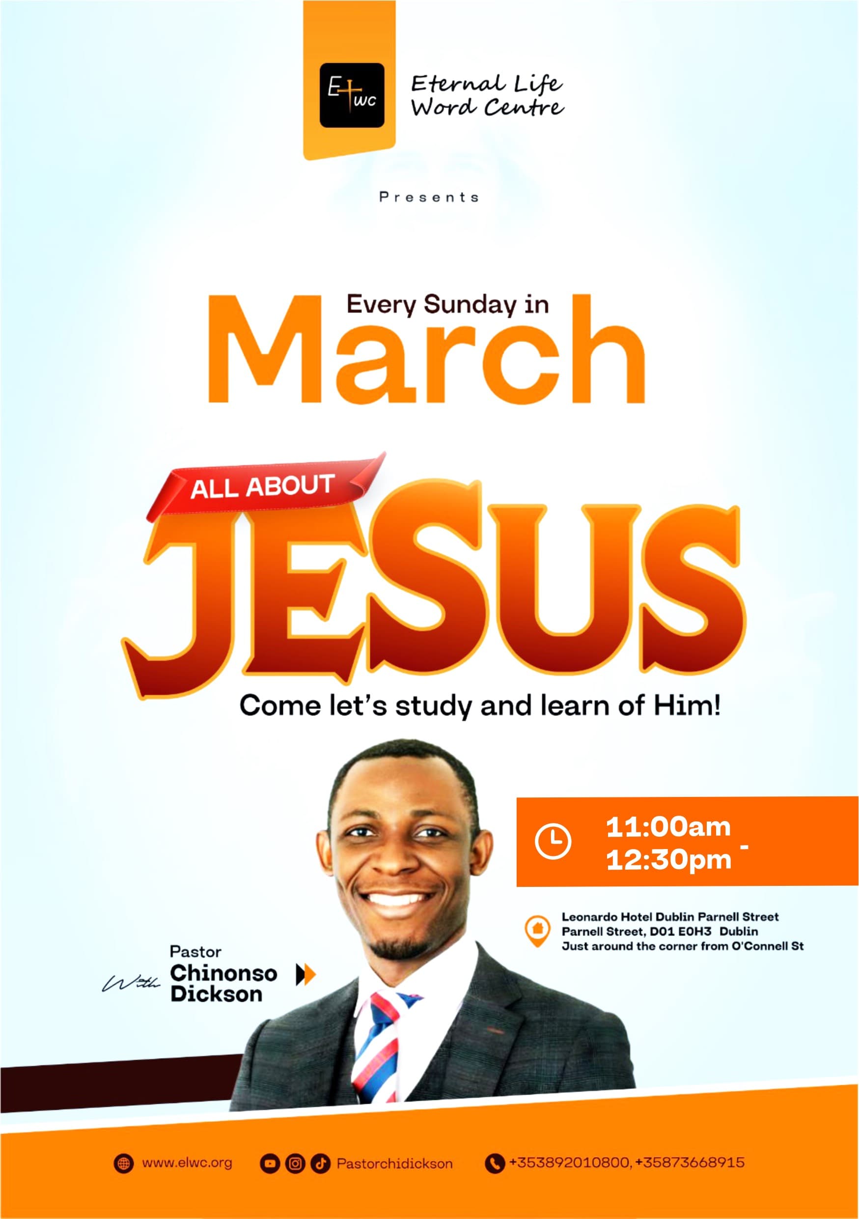 ELWC March 2026 Programme